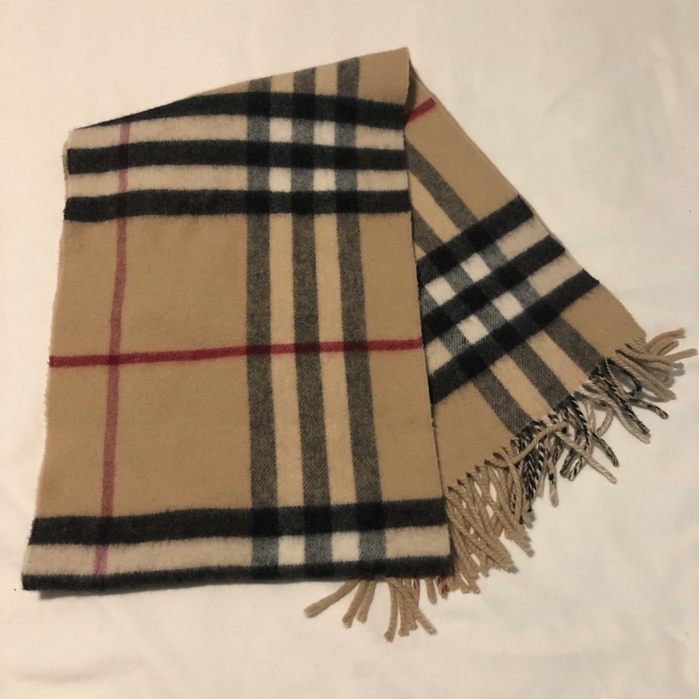 Classic Burberry scarf